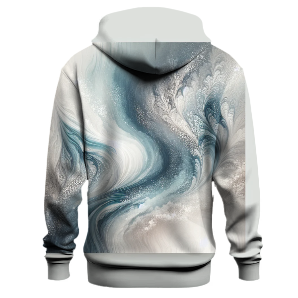 Frosted Glade Tie-Dye Design Hoodie