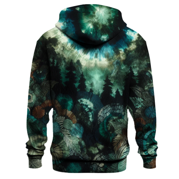 Midnight Jungle Tie-Dye Hoodie