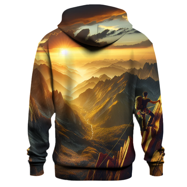 Rugged Mountain Climber Hoodie