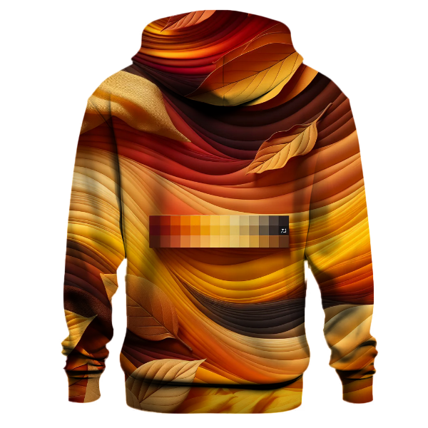Amber Autumn Gradient Hoodie