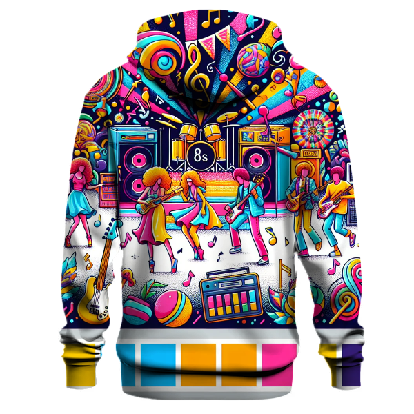 Retro Music Festival Fever Hoodie