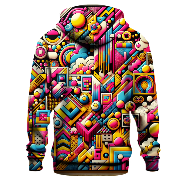 Electric Pop Art Hoodie