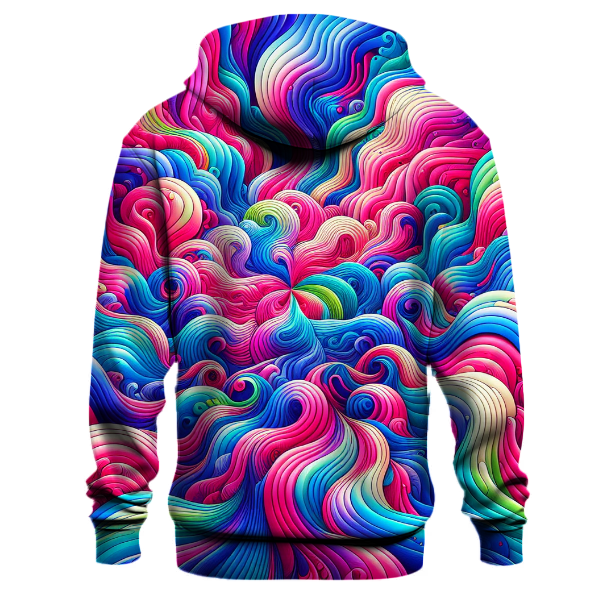 Wave Patterns Hoodie