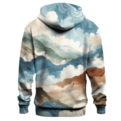 Calm Mountain Stream Hoodie