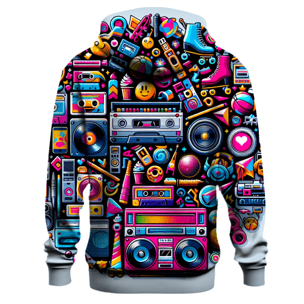 Radical 80s Icons Hoodie