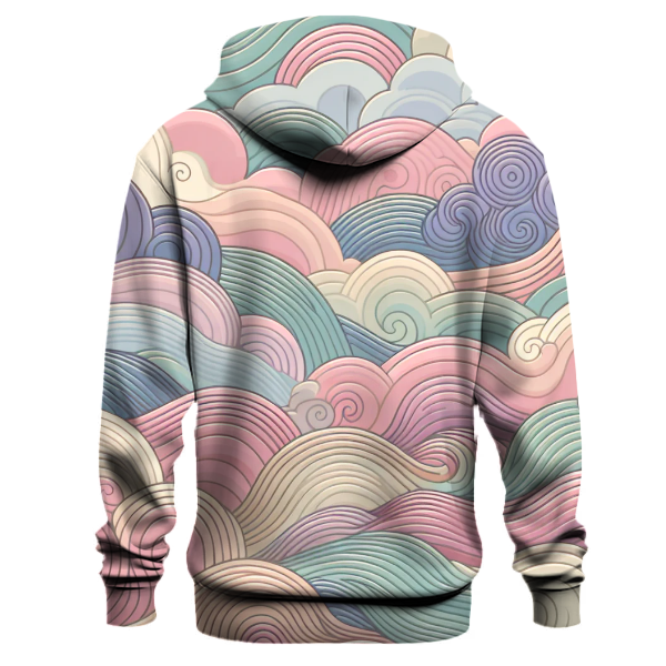 Hippie Wave Patterns Hoodie