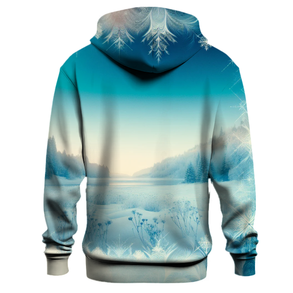 Frozen Winter Gradient Hoodie