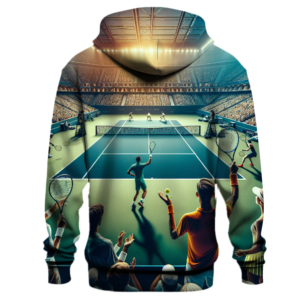 Tennis - Classic Court Elegance Hoodie