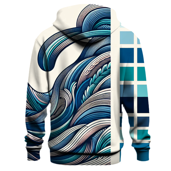 Artistic Wave Patterns Hoodie