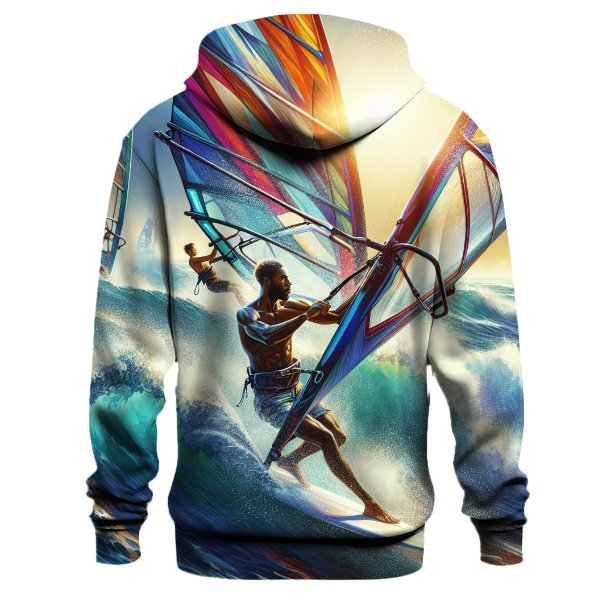 Windsurfing Coastal Vibe Hoodie