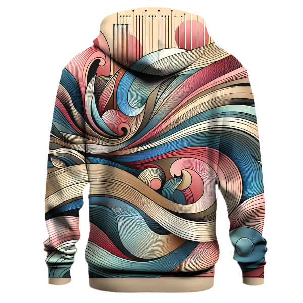 Futuristic Synth Patterns Hoodie