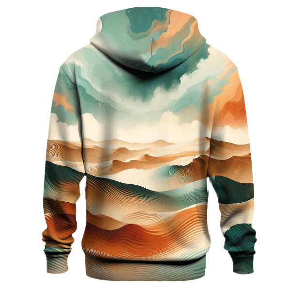 Desert Dawn Tie-dye Design Hoodie