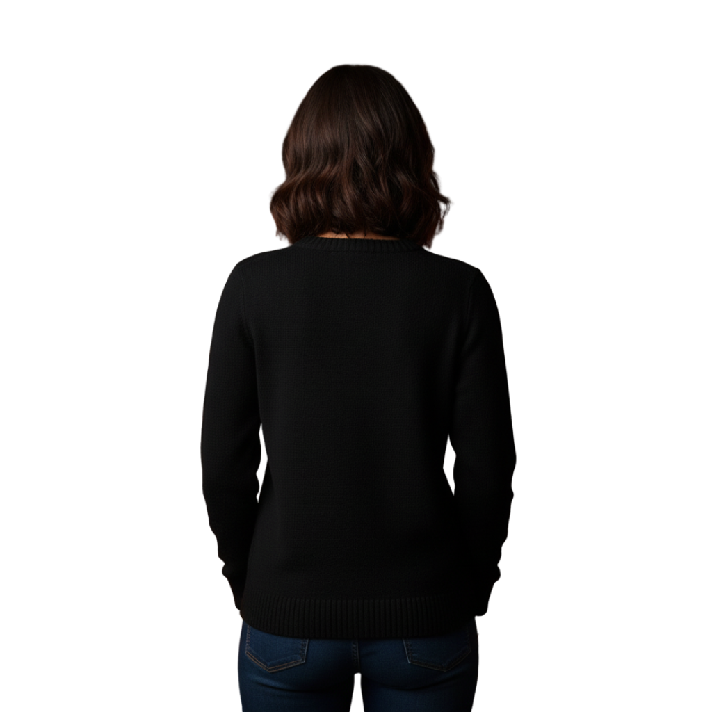 Christmas Sweater For Women With Festive Winter Design