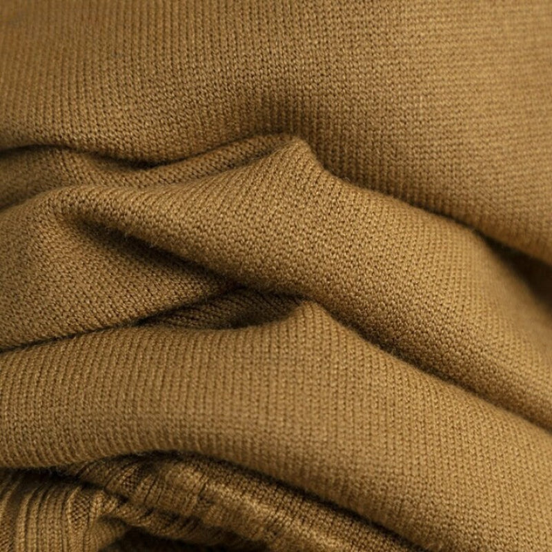 Oversized Loose Casual Knitted Pullover Sweater Dress-Soco Hoodie