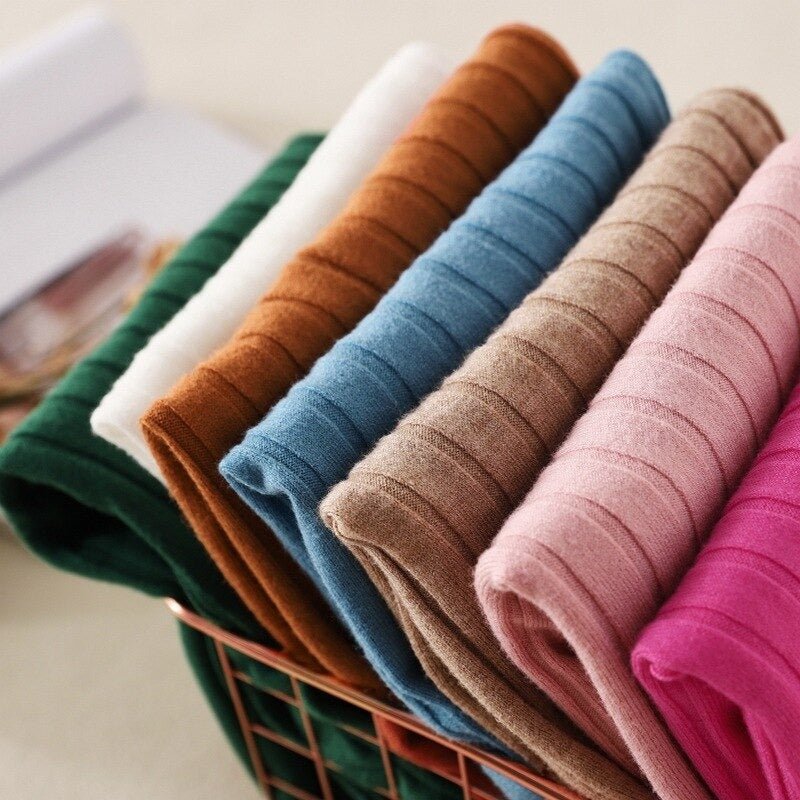 Basic V-Neck Solid Bodycon Knitted Sweater For Women-Soco Hoodie