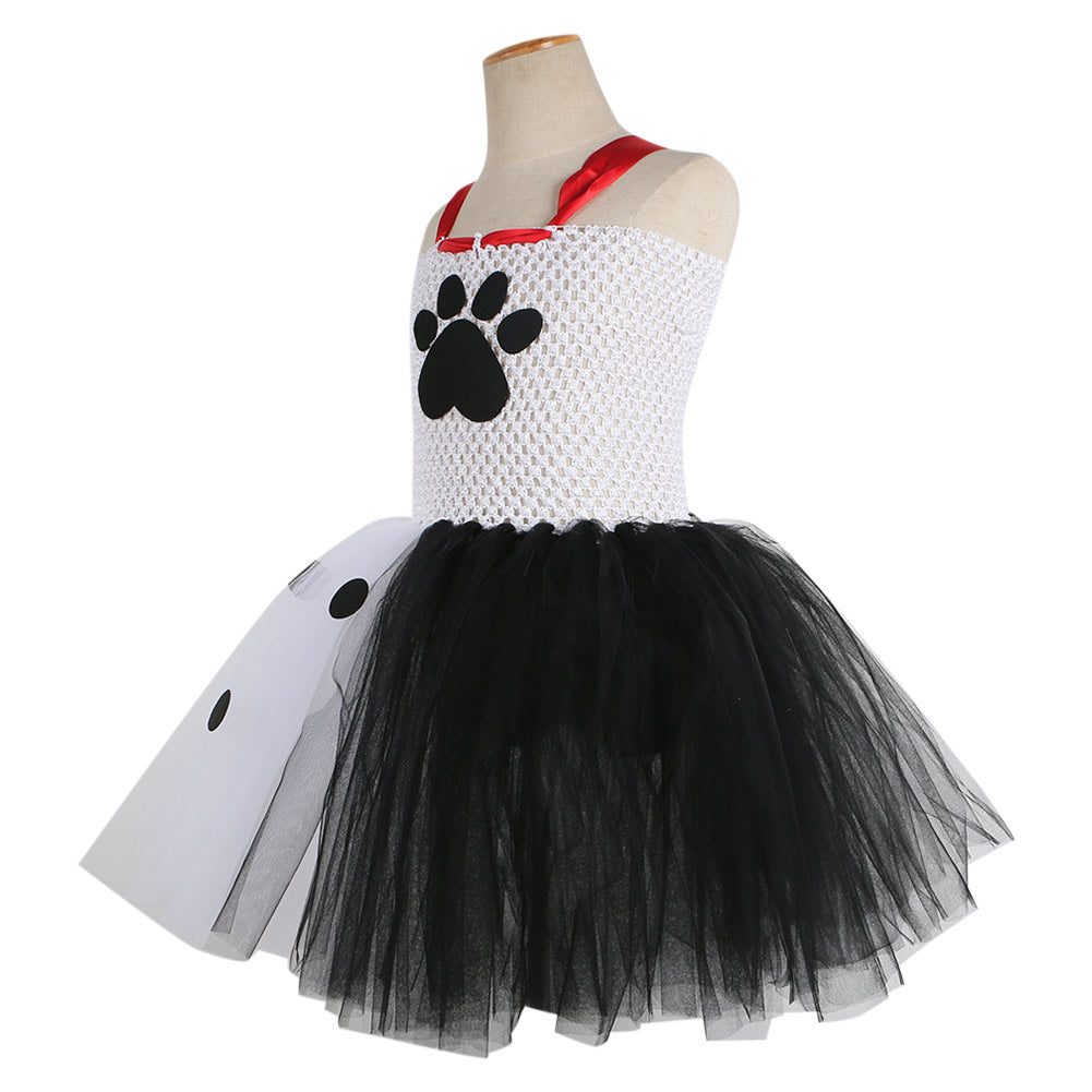 Girls Cruella De Vil Cosplay Costume-Soco Hoodie