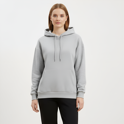 Highland Cow Print Polyester Hoodie Sweatshirt