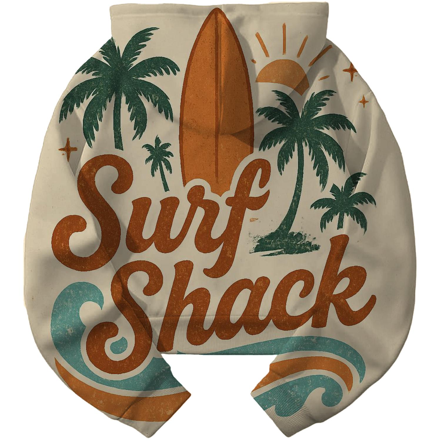 Vintage Surf Shack Hoodie