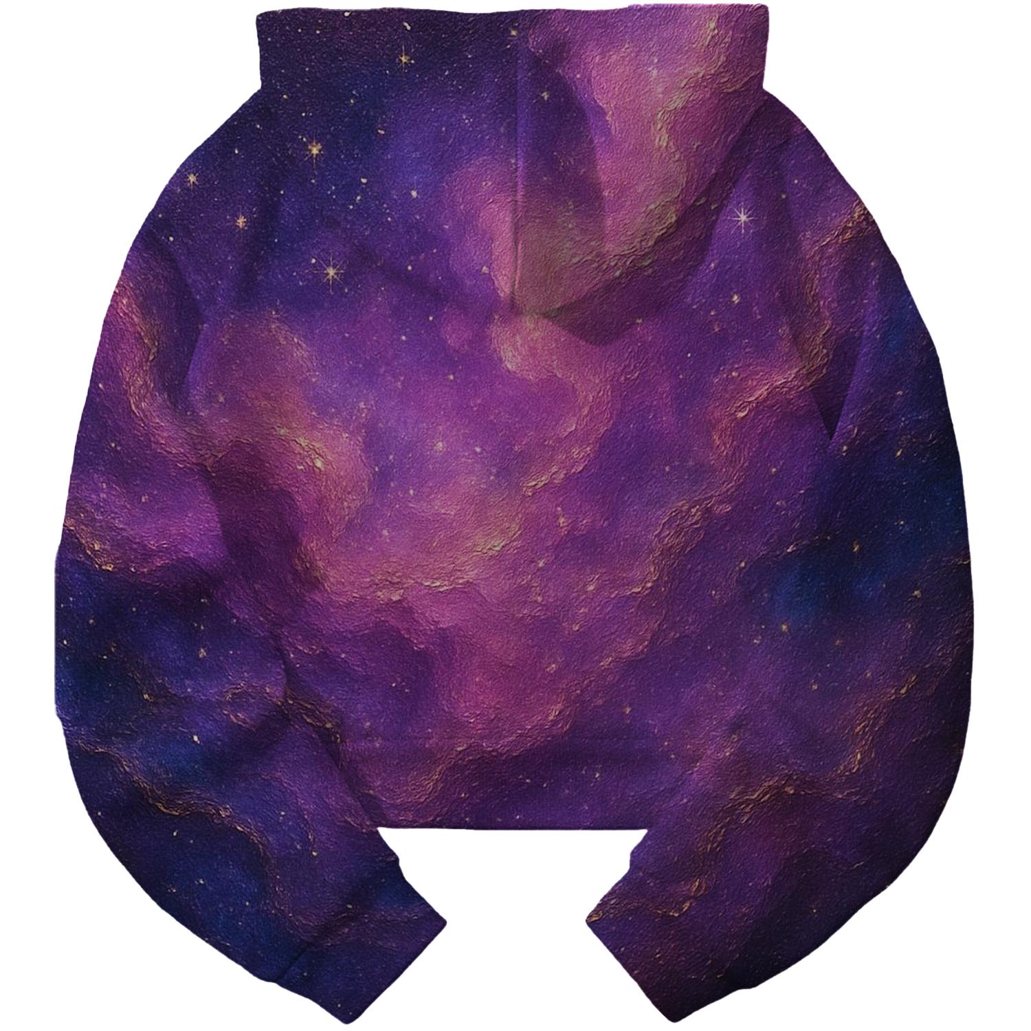 Nebula Whisper Cropped Hoodie