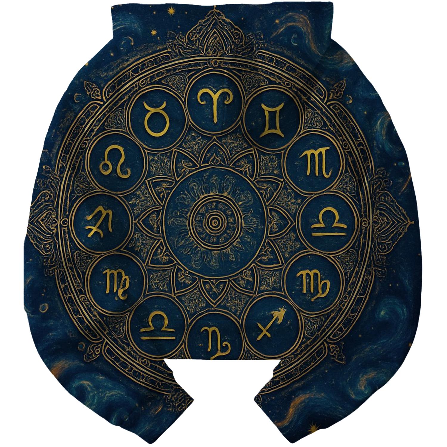 Celestial Zodiac Mandala Hoodie