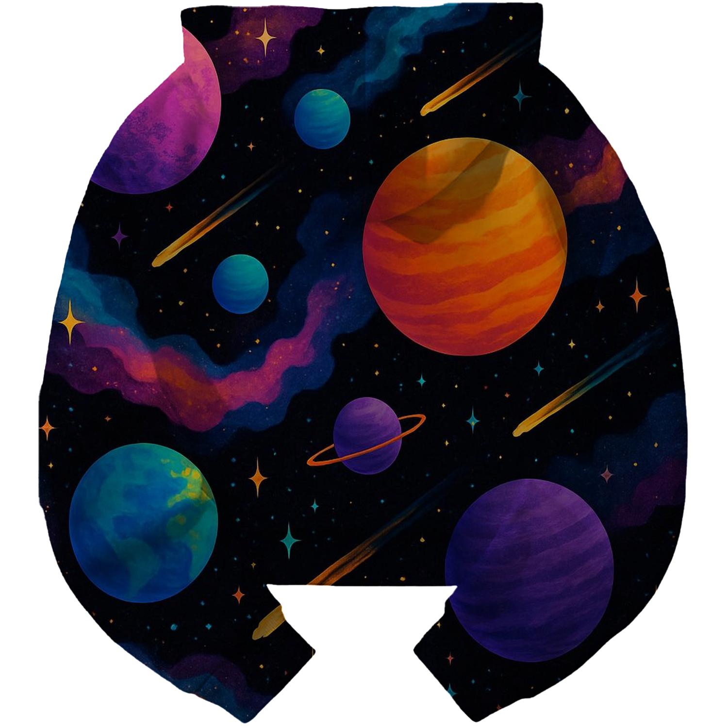 Cosmic Adventure Cropped Hoodie