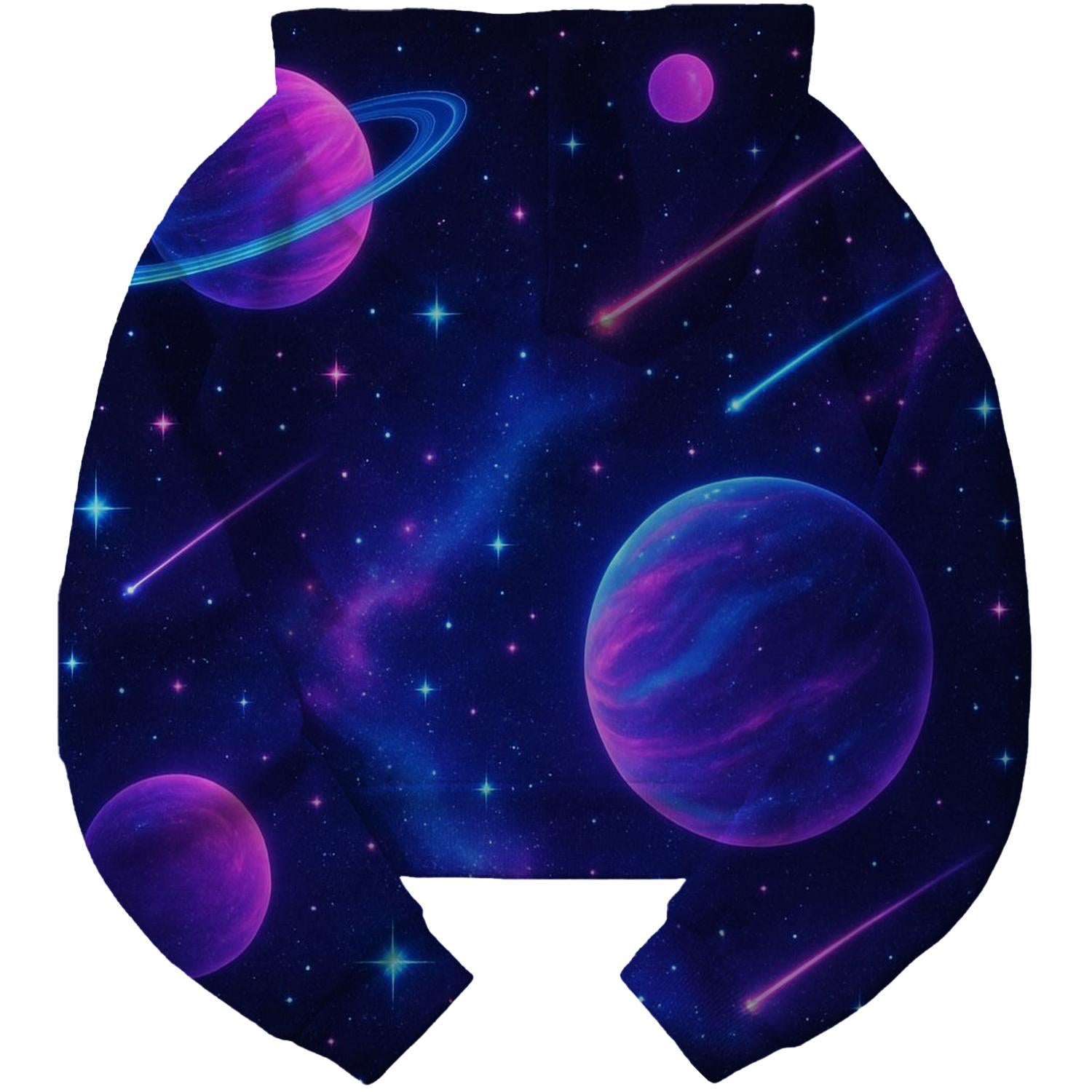 Cosmic Dreams Cropped Hoodie