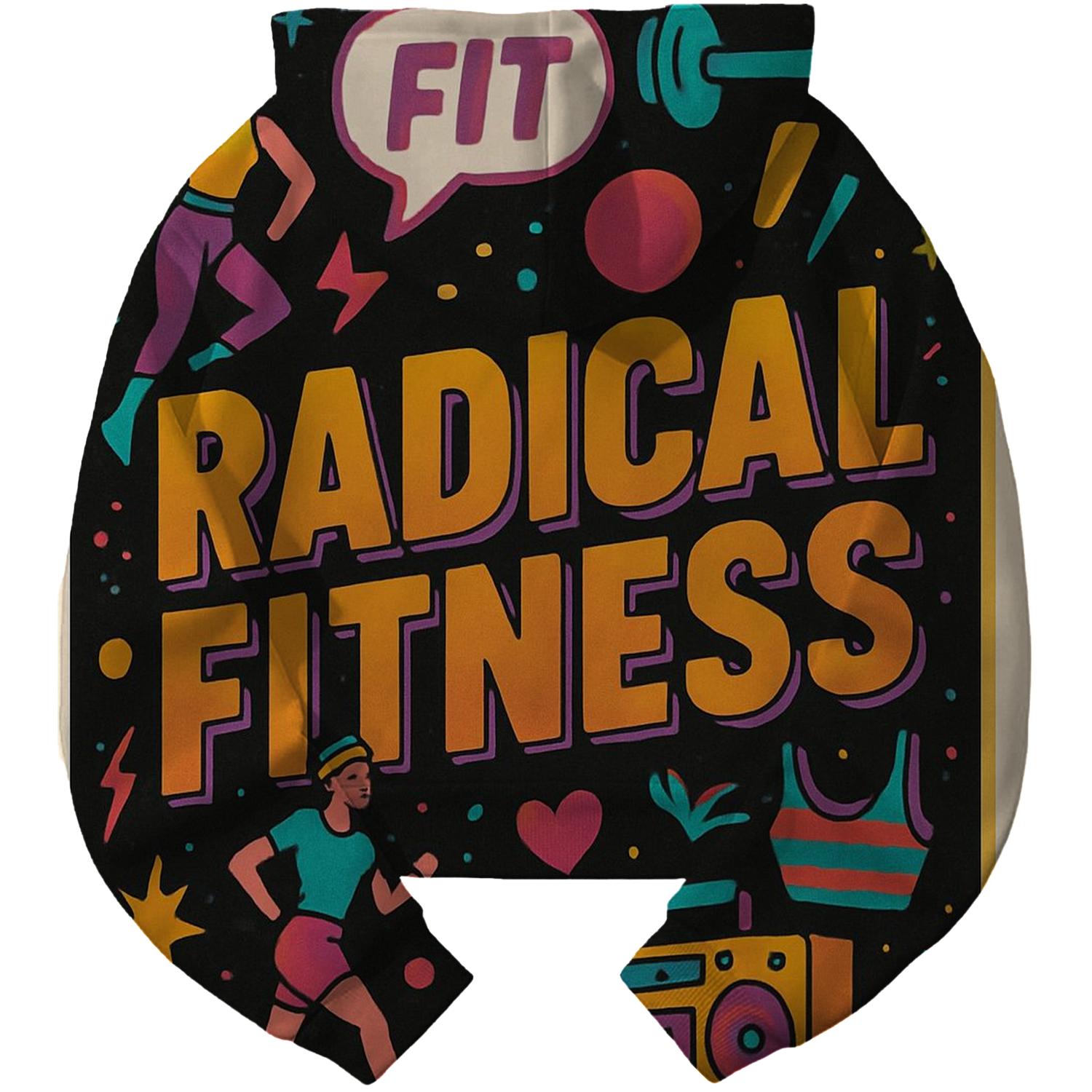 Radical Fitness Retro Style Hoodie