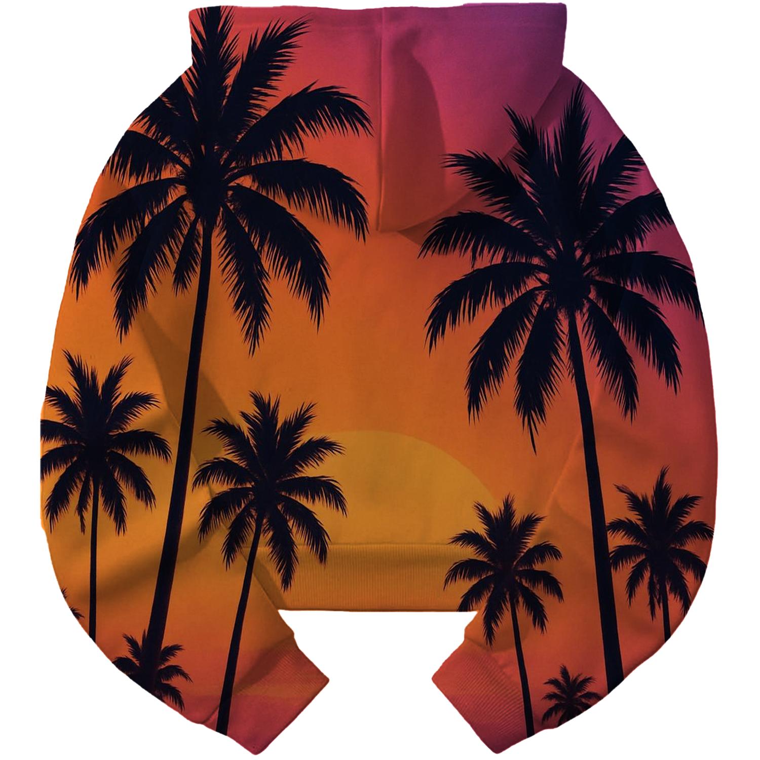 Neon 80s Sunset Hoodie