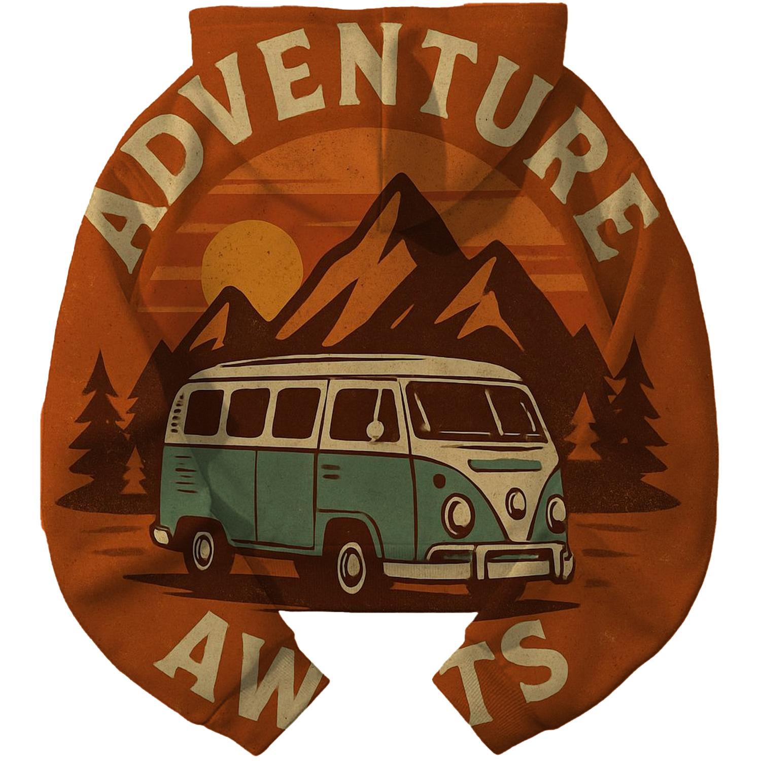 Retro Outdoor Adventure Hoodie