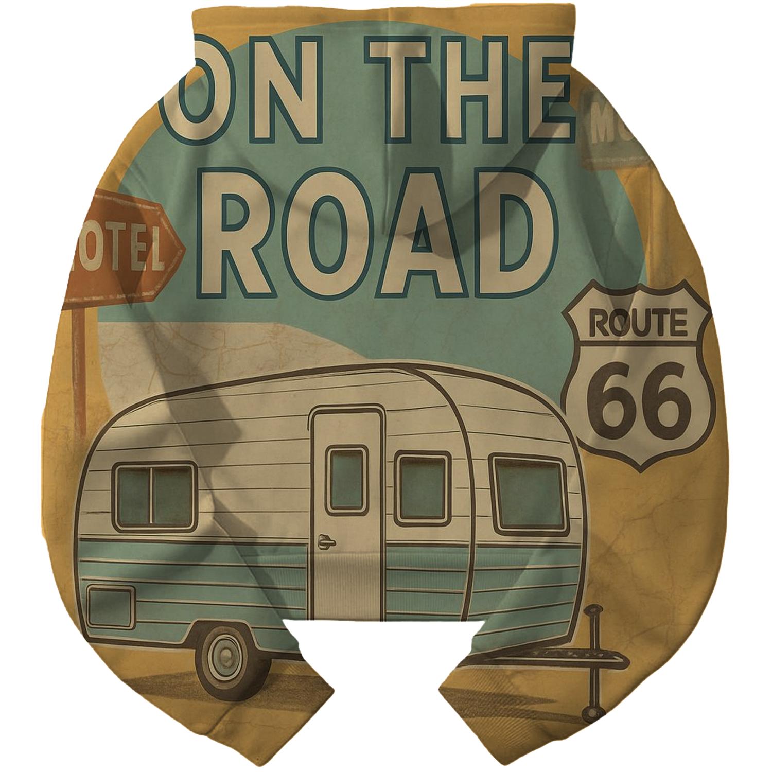 Rustic Caravan Roadway Hoodie