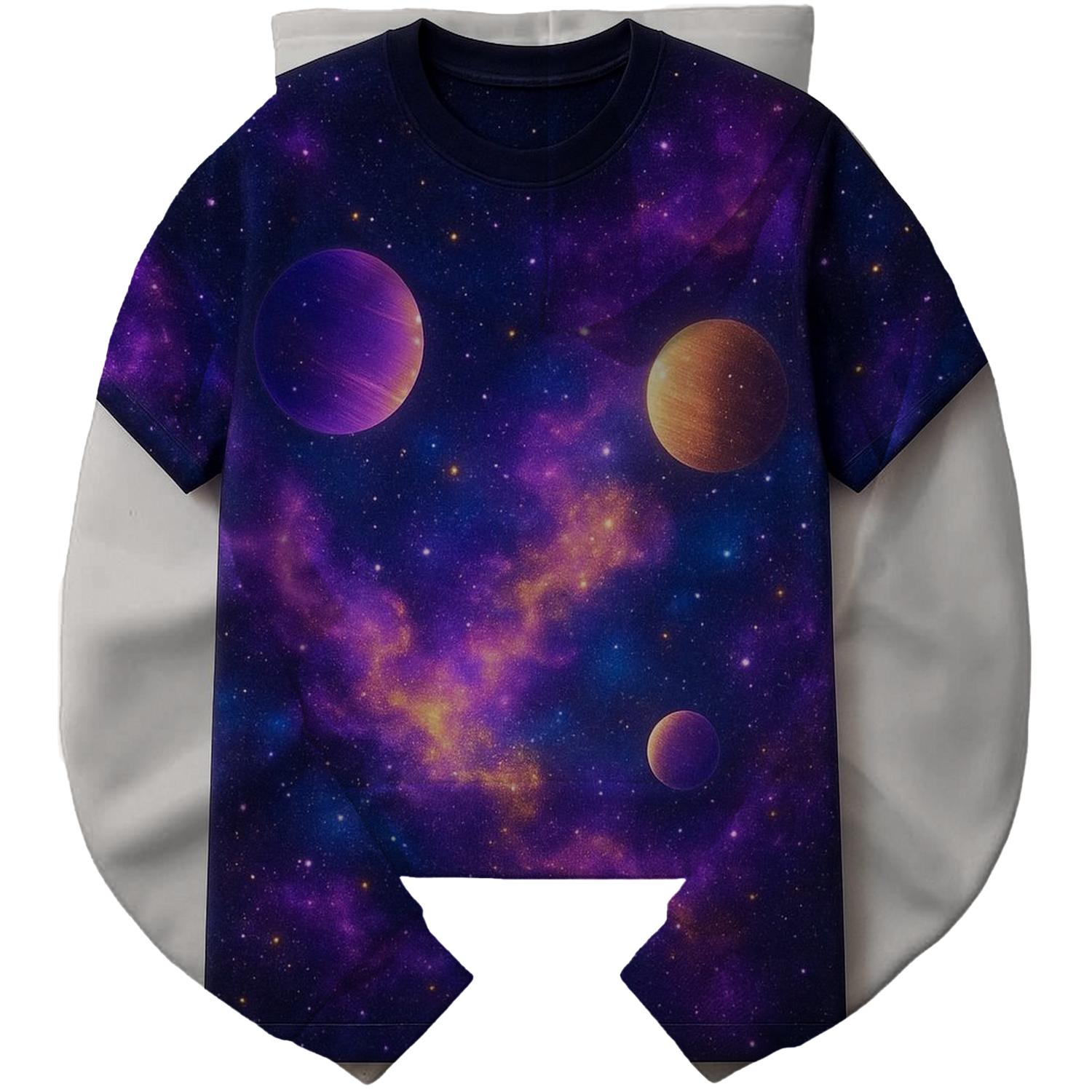 Cosmic Dream Cropped Hoodie