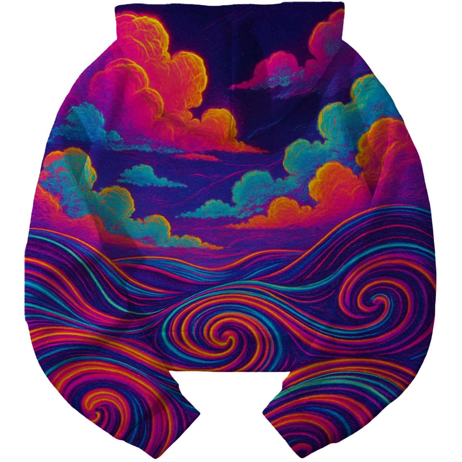 Electric Dreams Cropped Hoodie