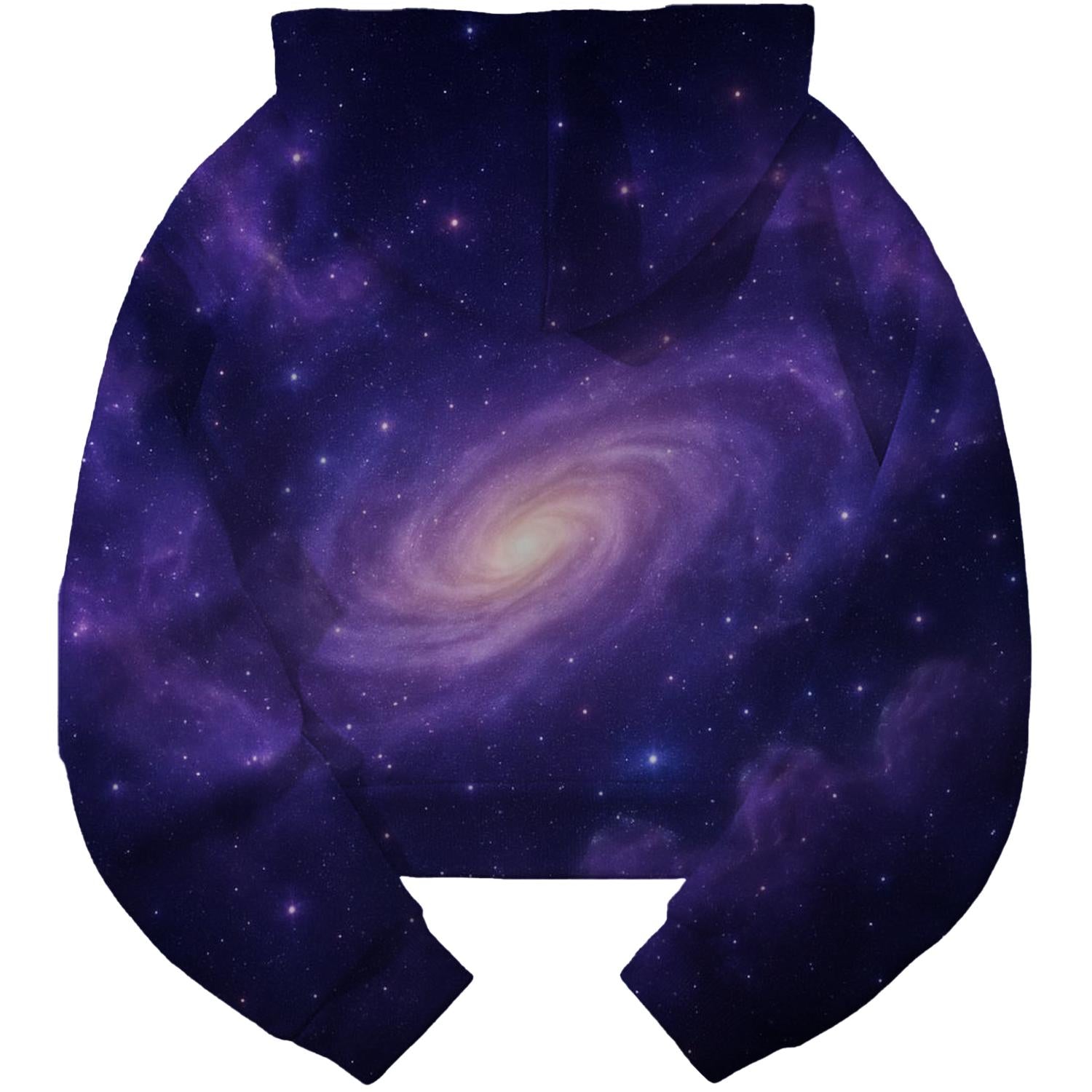 Celestial Harmony Symphony Cropped Hoodie