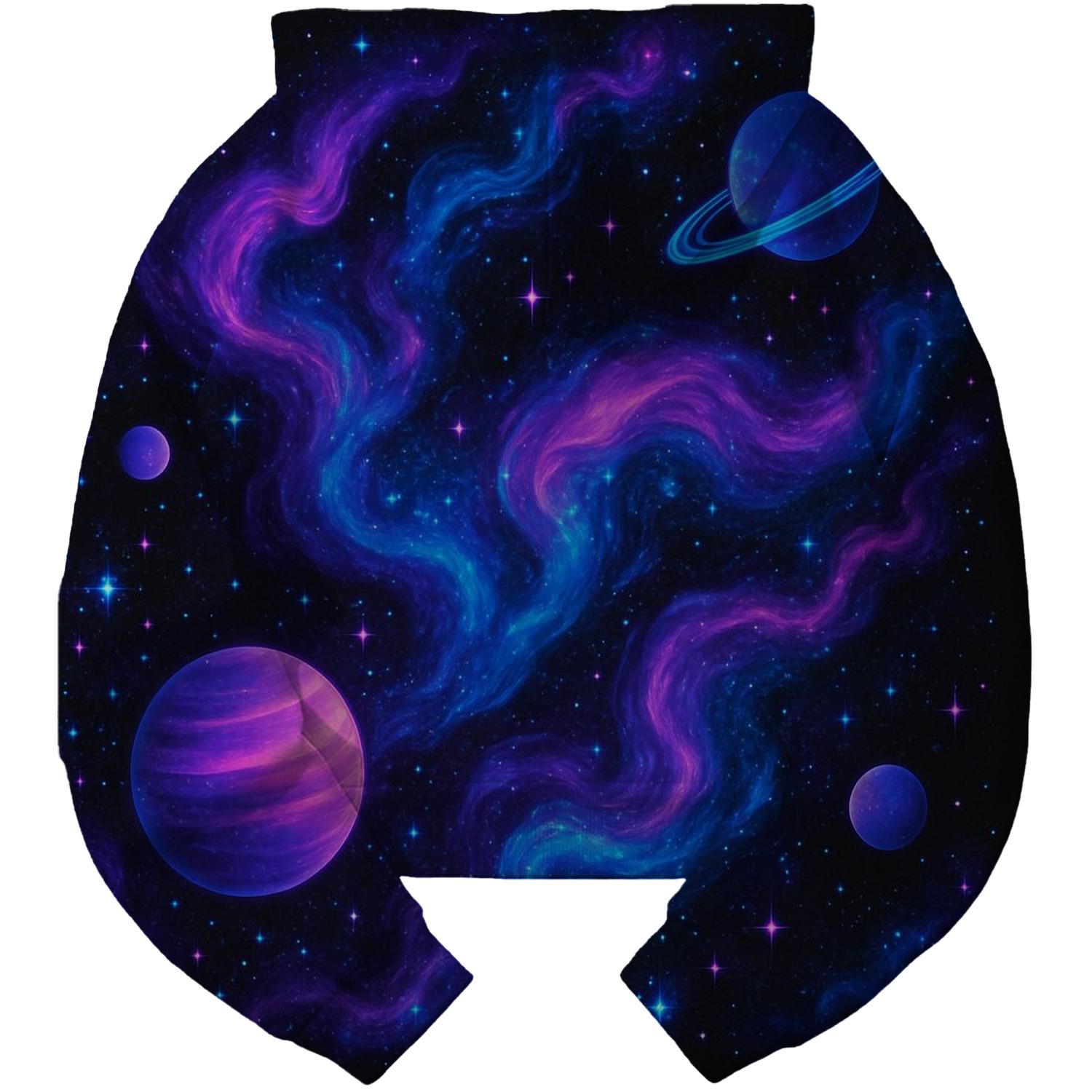 Space Odyssey Cropped Hoodie
