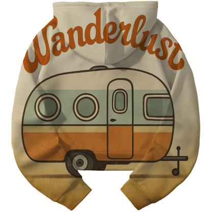 Vintage Travel Caravan Hoodie
