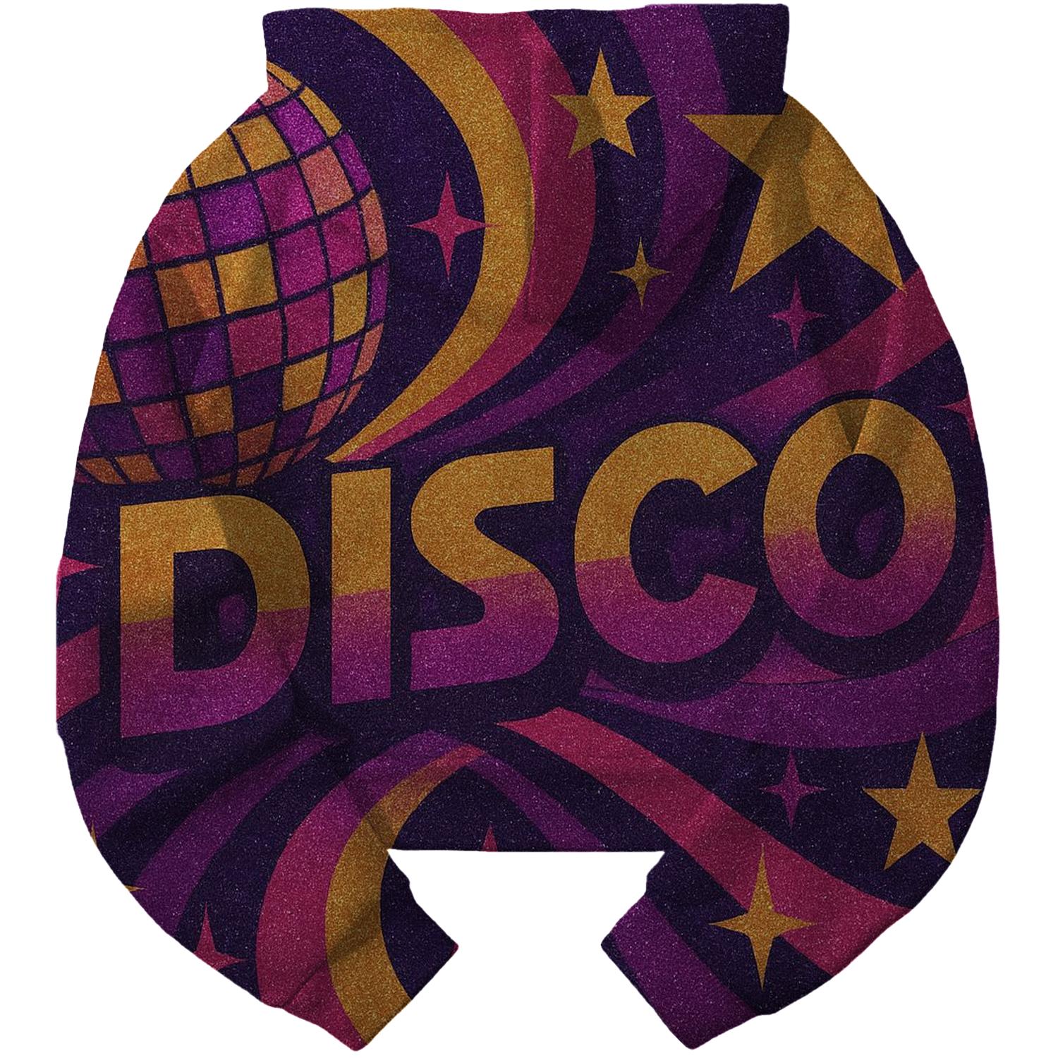 Disco Fever Cropped Hoodie