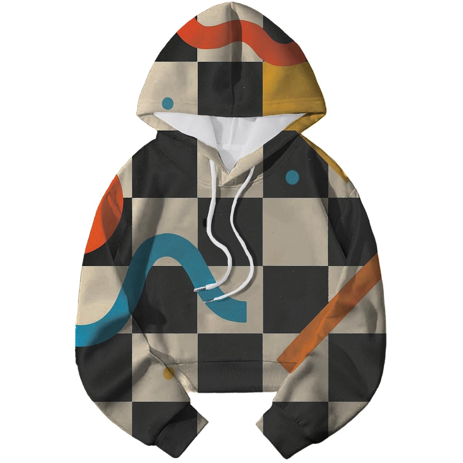 Checkerboard Remix Hoodie
