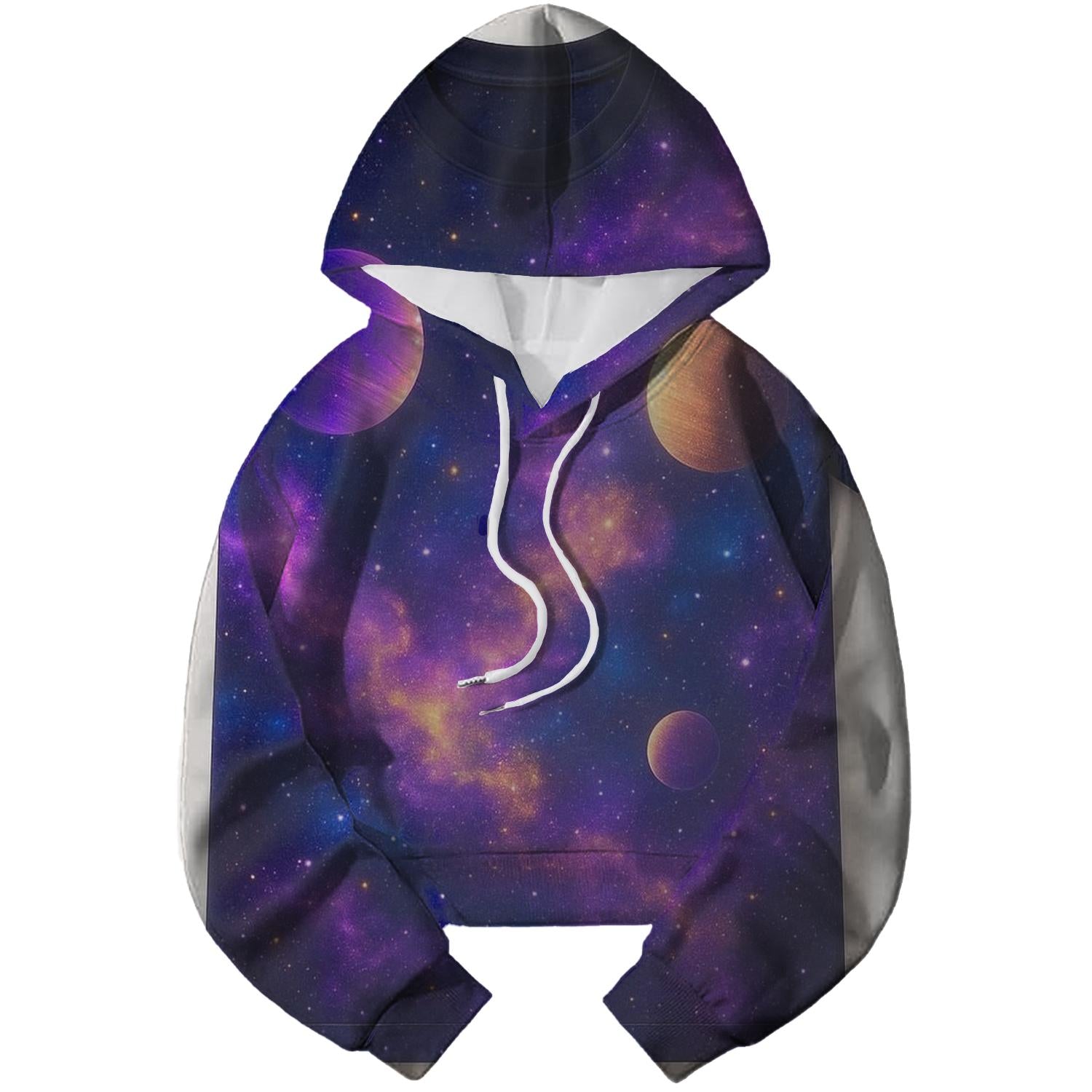 Cosmic Dream Cropped Hoodie