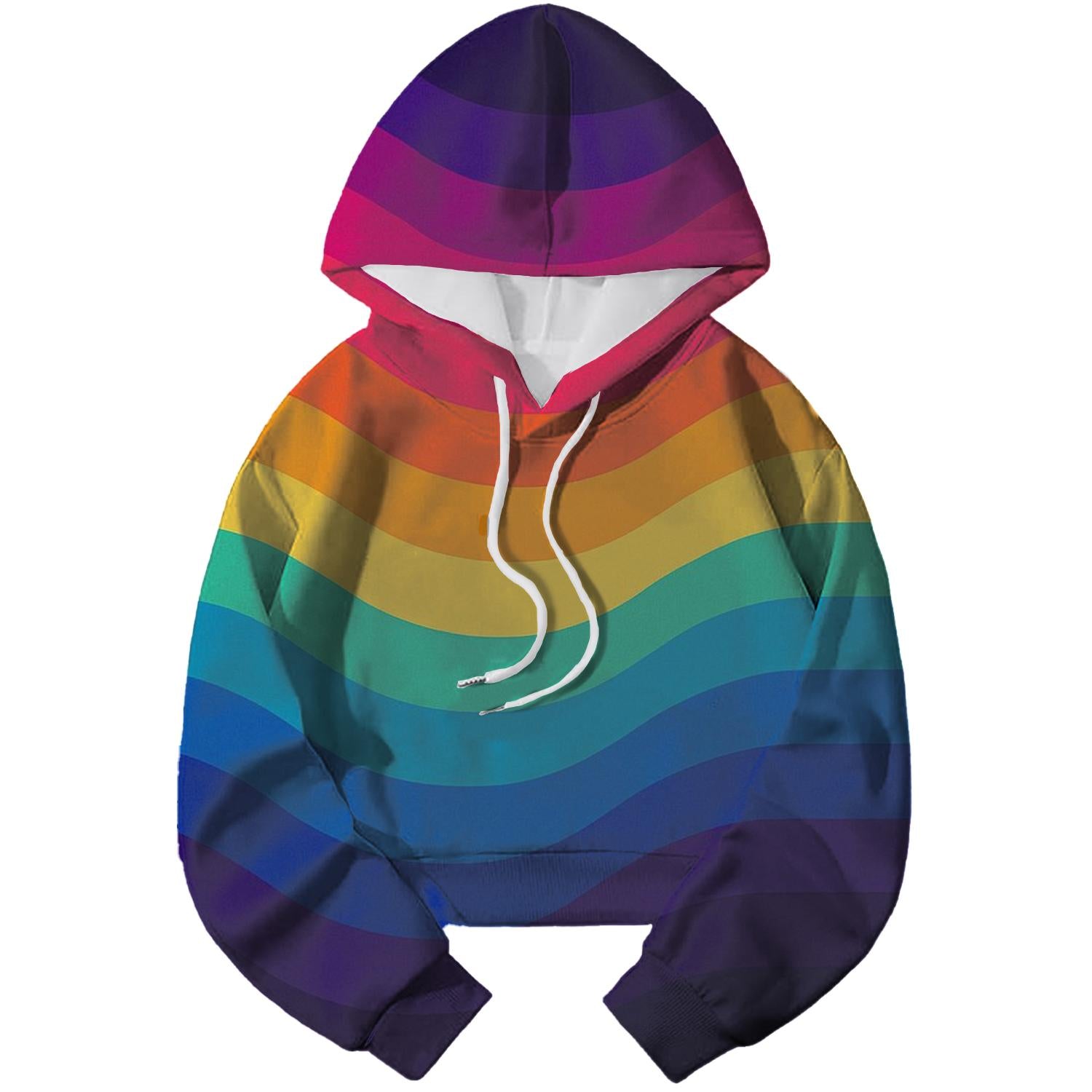 Synthwave Stripes Hoodie