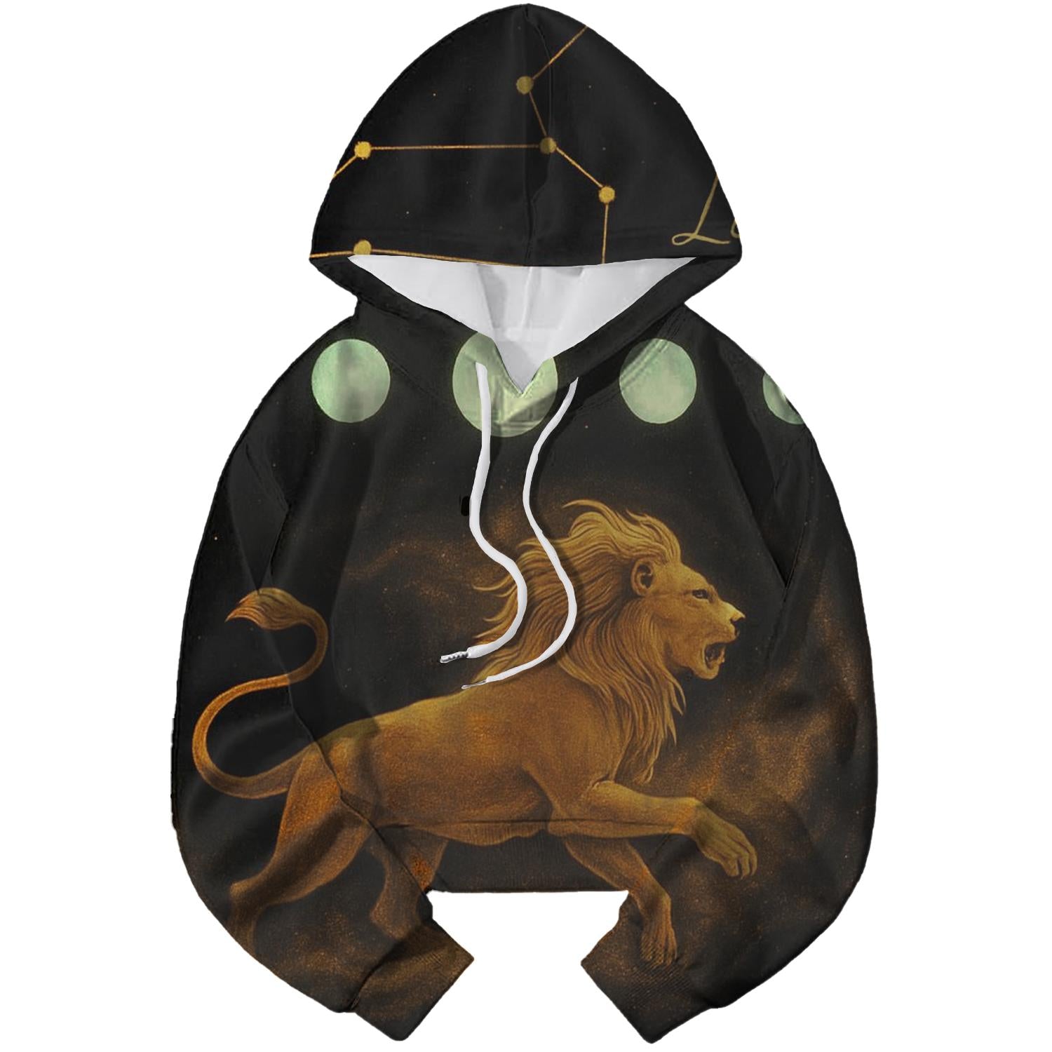 Ecliptic Leo Lunar Roar Hoodie