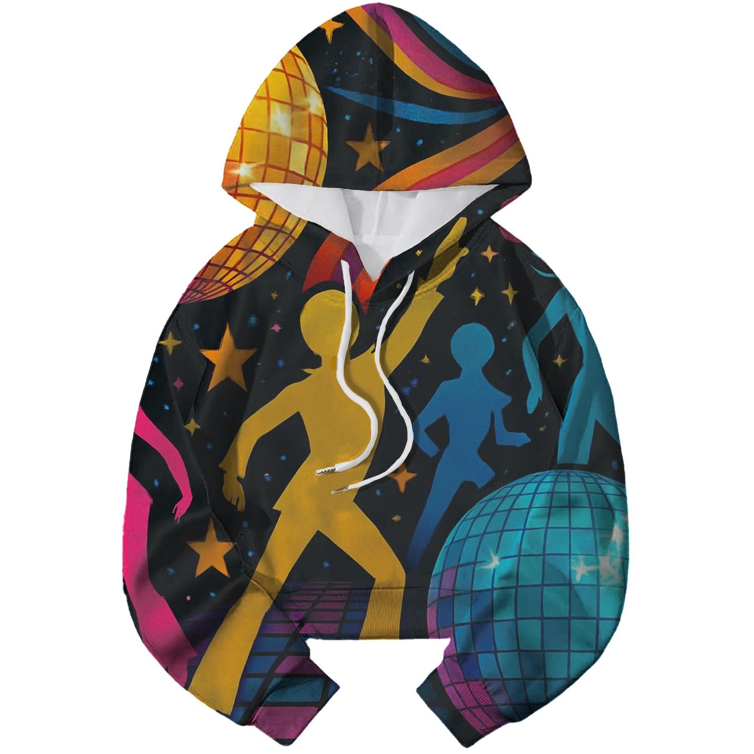 Disco Inferno Cropped Hoodie