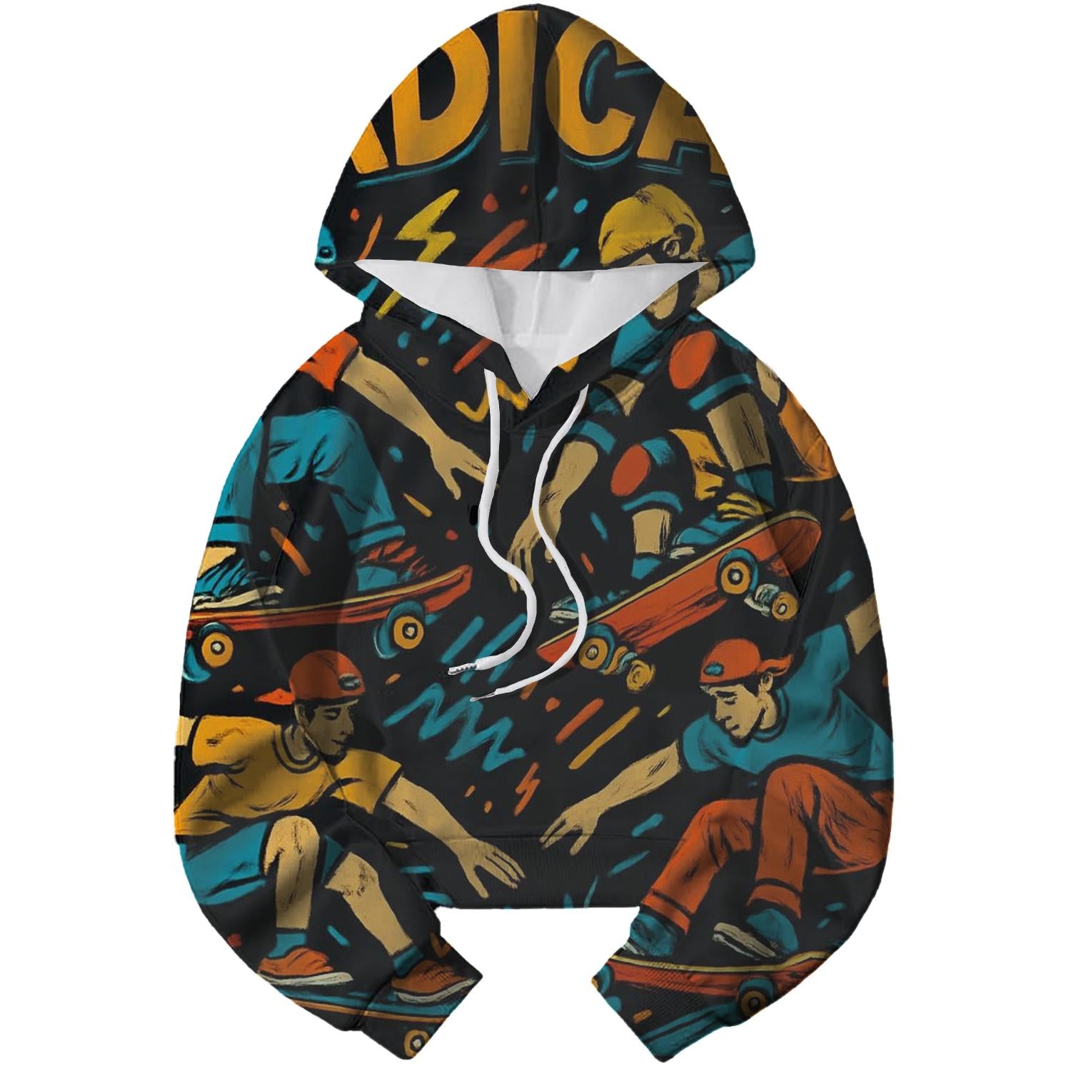 Radical Skateboarding Graphics Hoodie