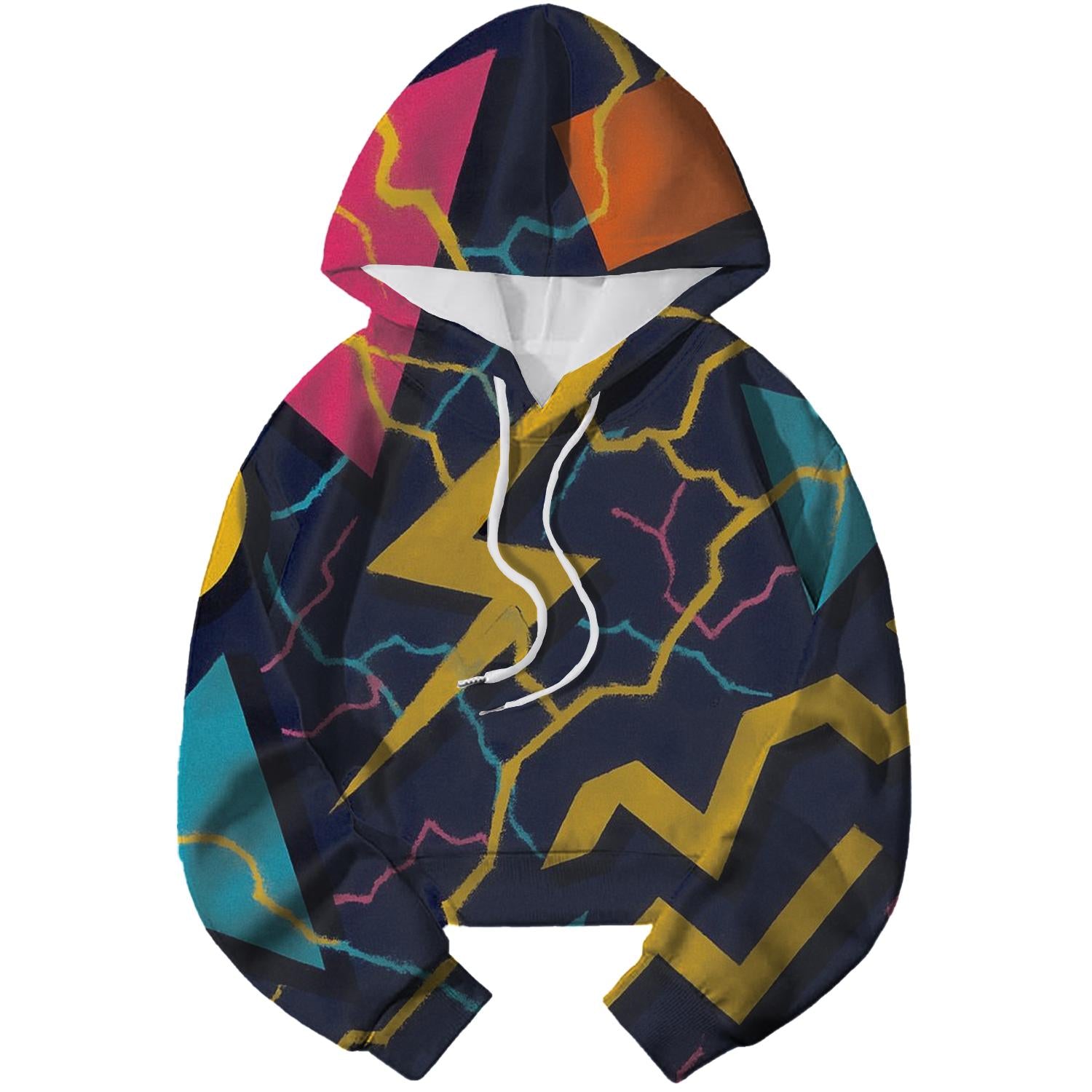Electric Geometric Hoodie