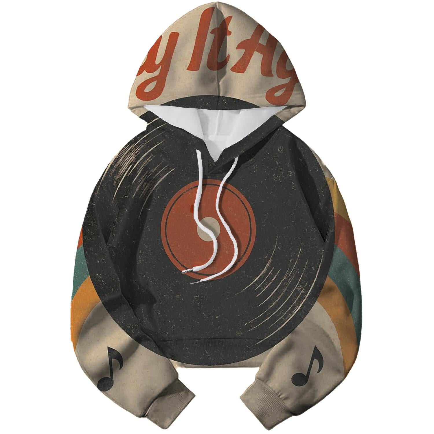 Vintage Vinyl Revival Hoodie