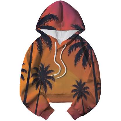 Neon 80s Sunset Hoodie