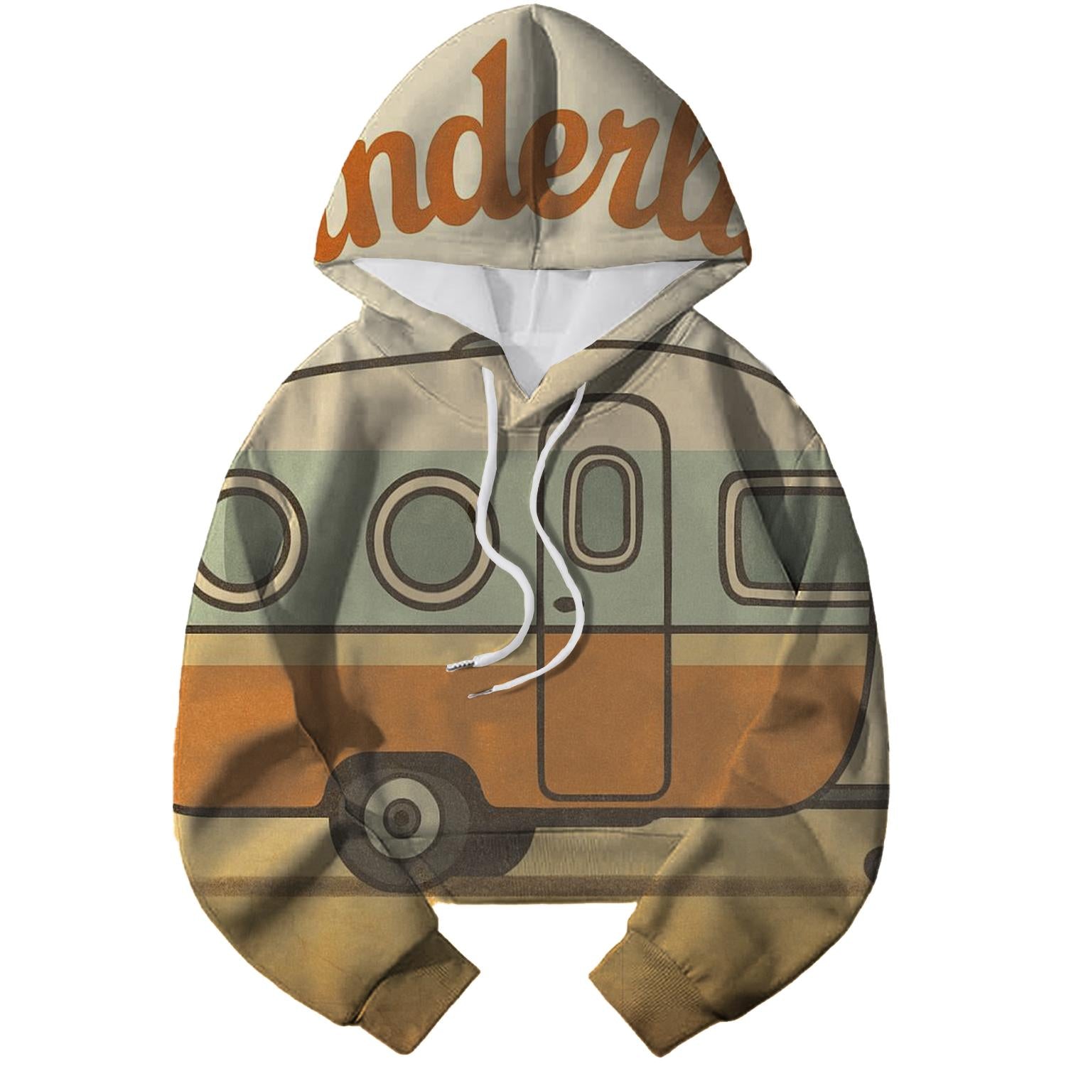 Vintage Travel Caravan Hoodie