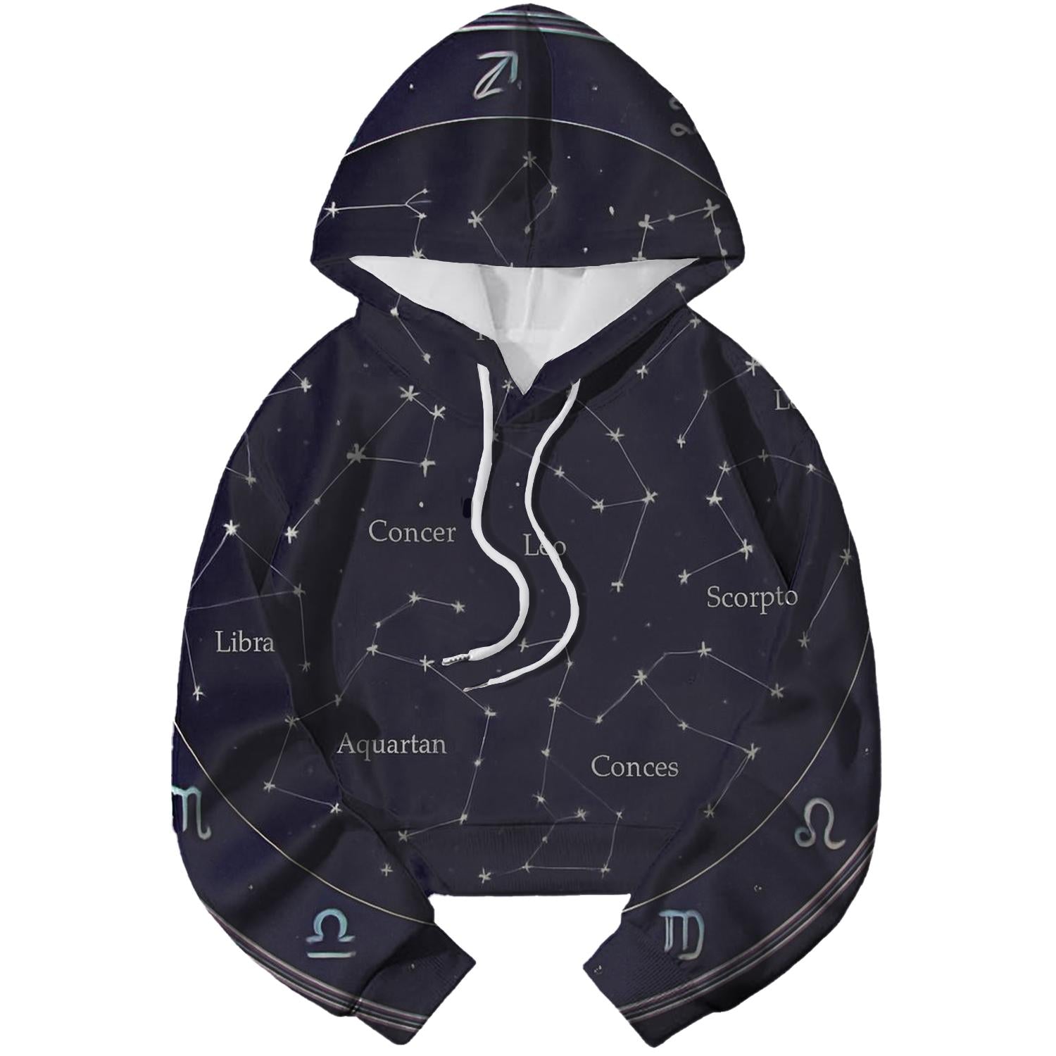 Zodiac Star Map Hoodie