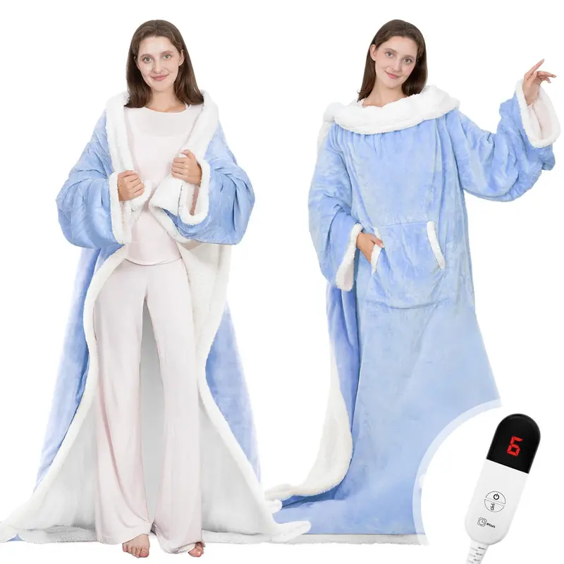 Electric Heated Blanket Robe