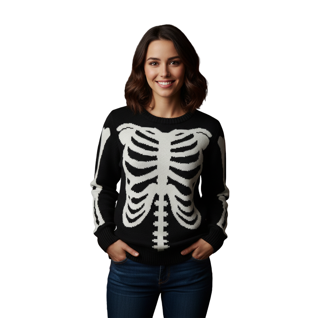 Christmas Sweater For Women With Festive Winter Design