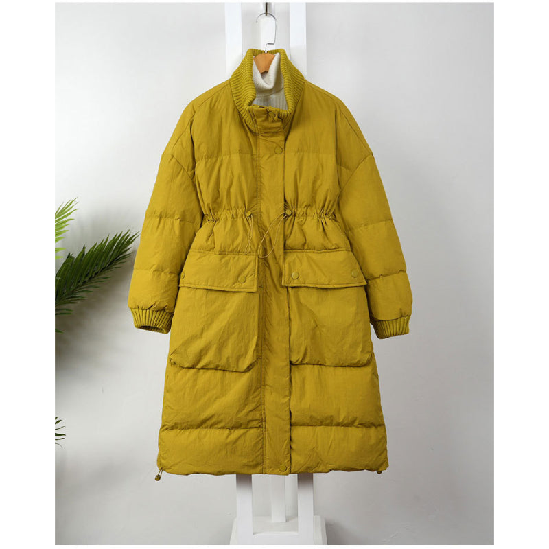 Cotton Thickened Long Parkas Coat for Women-Soco Hoodie